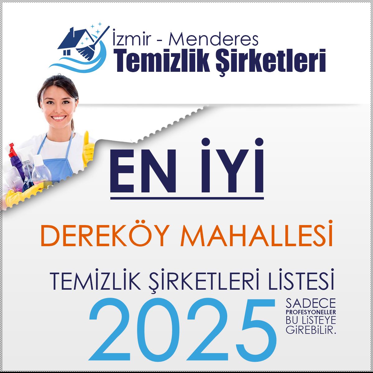 Menderes Dereköy Mahallesi En İyi Temizlik Şirketi
